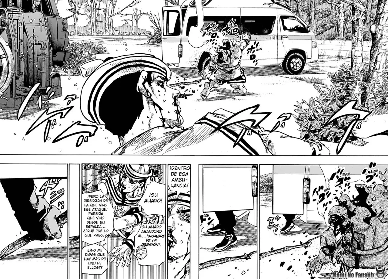 JoJo's Bizarre Adventure - Parte 8: JoJolion capítulo 76, página 18