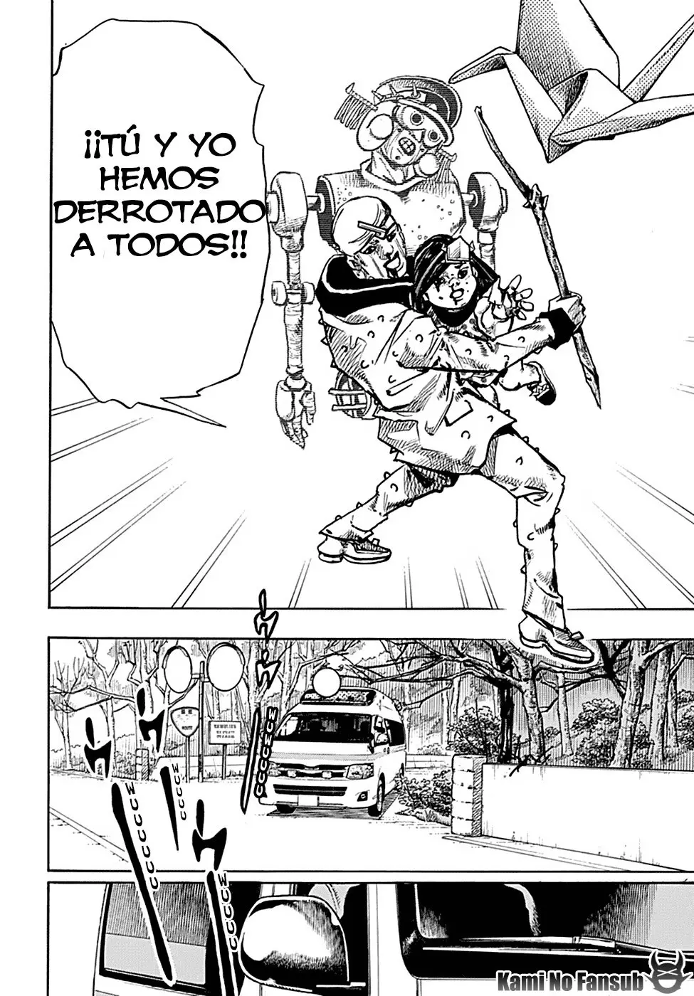 JoJo's Bizarre Adventure - Parte 8: JoJolion capítulo 76, página 28