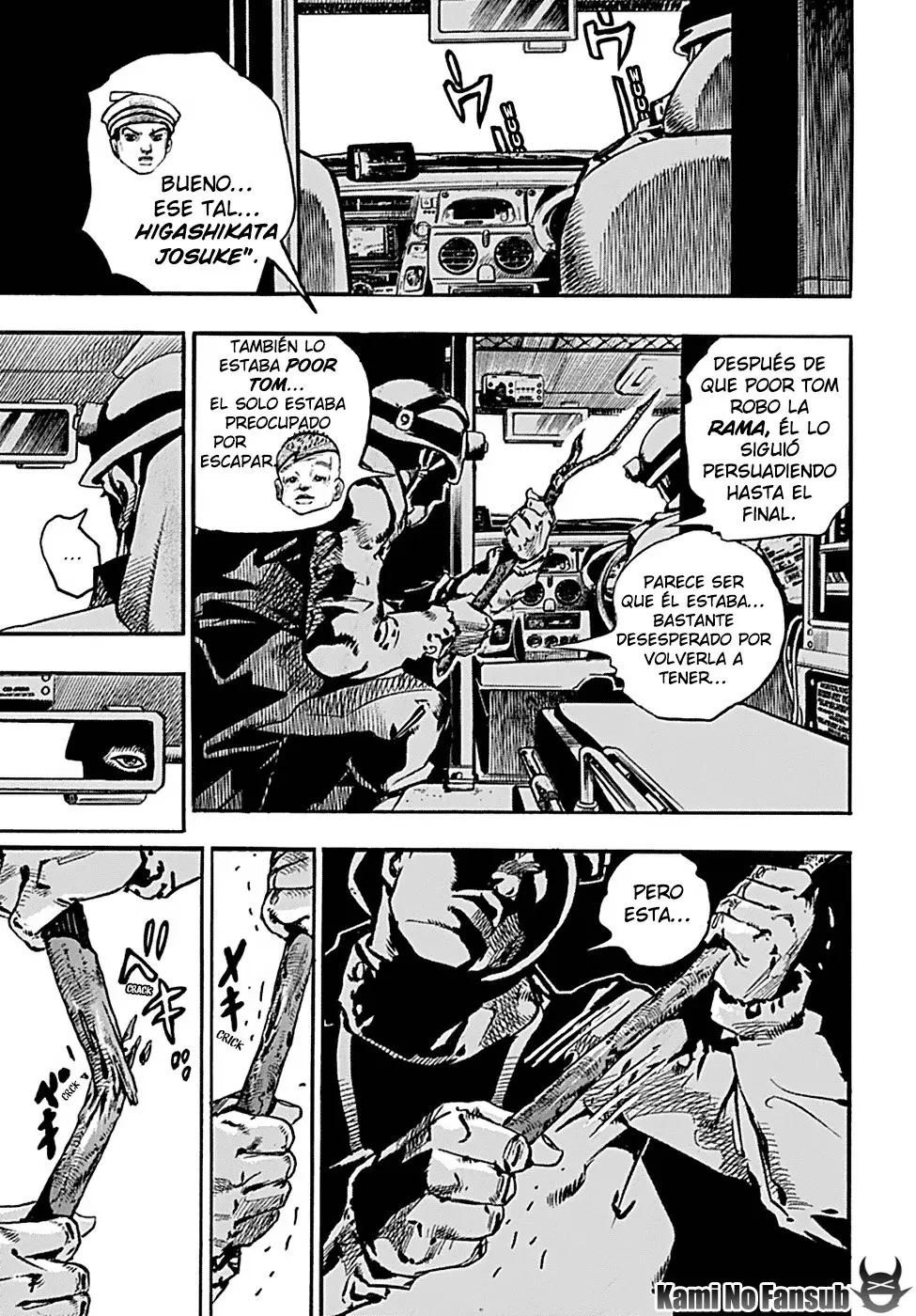 JoJo's Bizarre Adventure - Parte 8: JoJolion capítulo 76, página 29
