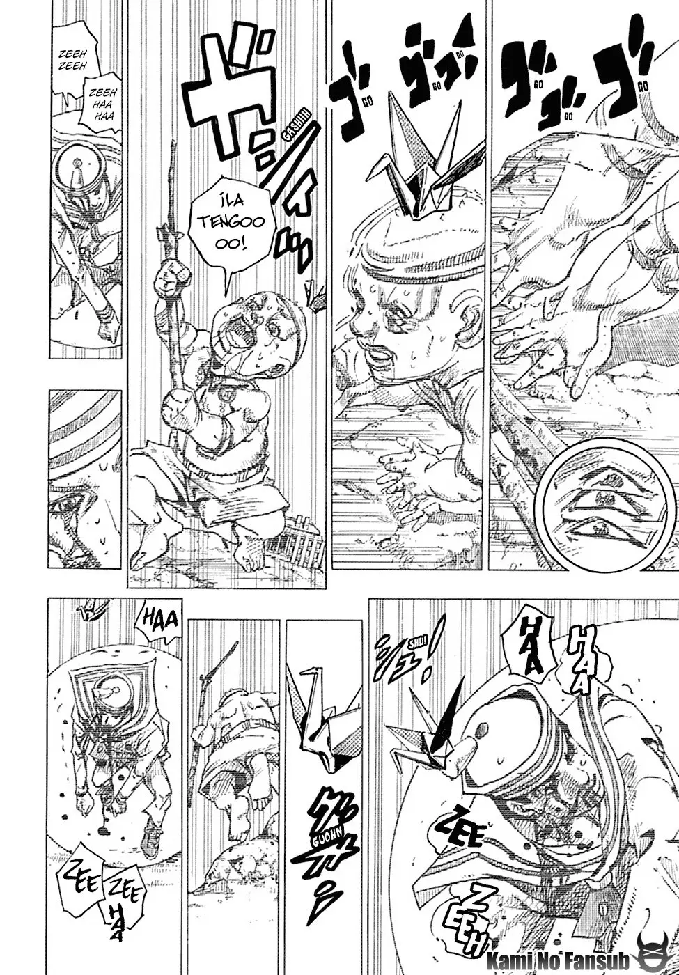 JoJo's Bizarre Adventure - Parte 8: JoJolion capítulo 76, página 32