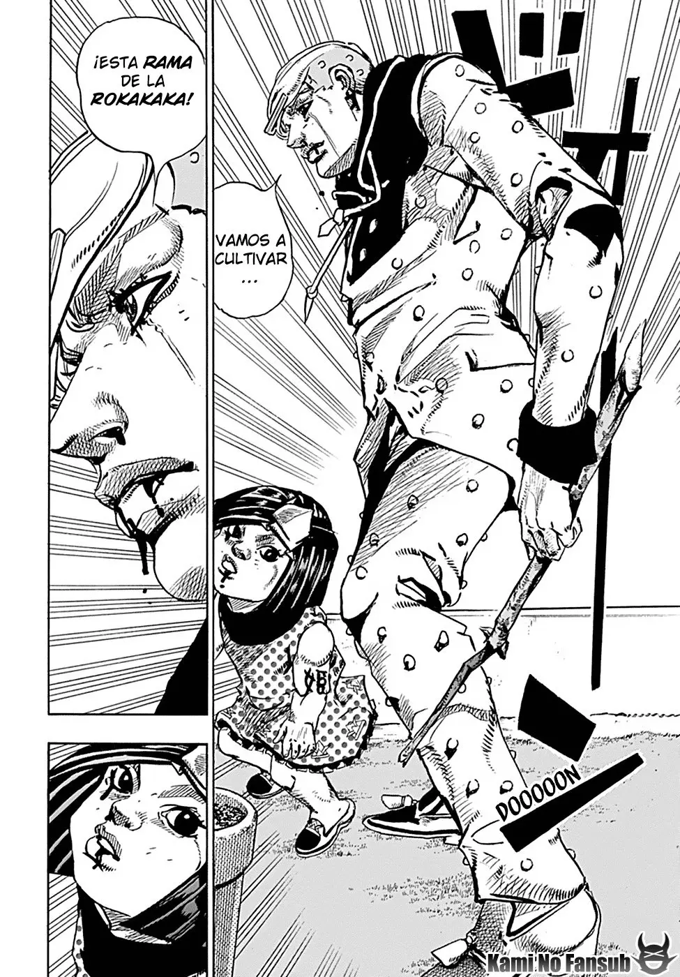 JoJo's Bizarre Adventure - Parte 8: JoJolion capítulo 76, página 34