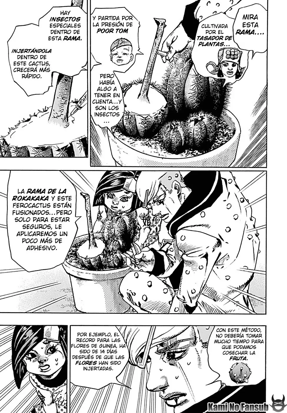 JoJo's Bizarre Adventure - Parte 8: JoJolion capítulo 76, página 35