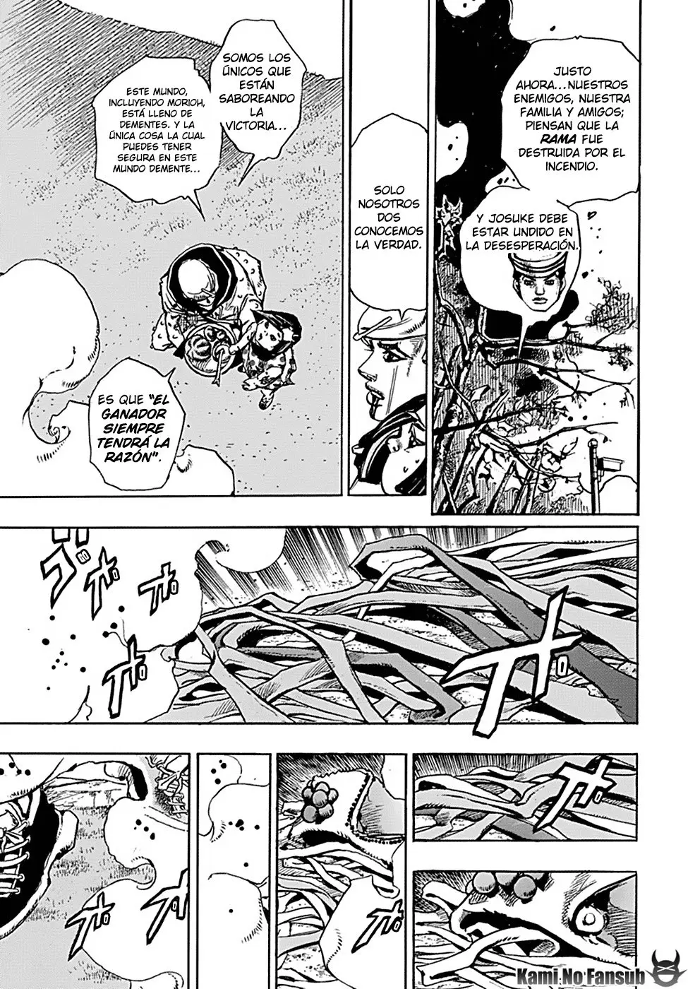 JoJo's Bizarre Adventure - Parte 8: JoJolion capítulo 76, página 37