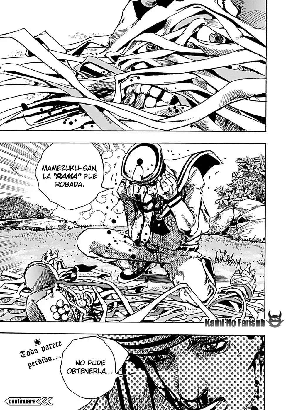JoJo's Bizarre Adventure - Parte 8: JoJolion capítulo 76, página 39