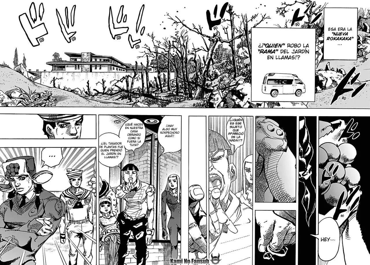 JoJo's Bizarre Adventure - Parte 8: JoJolion capítulo 77, página 6