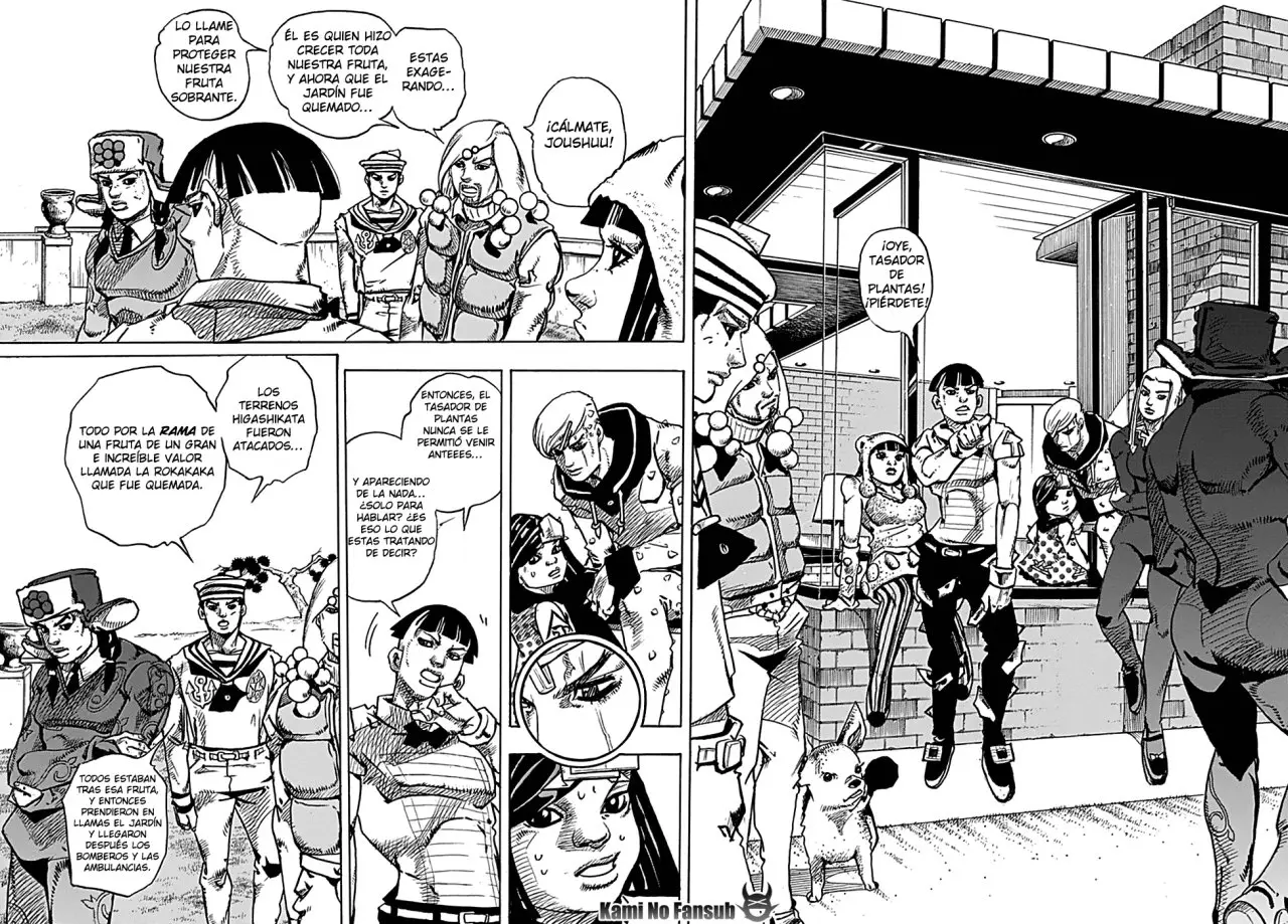 JoJo's Bizarre Adventure - Parte 8: JoJolion capítulo 77, página 7
