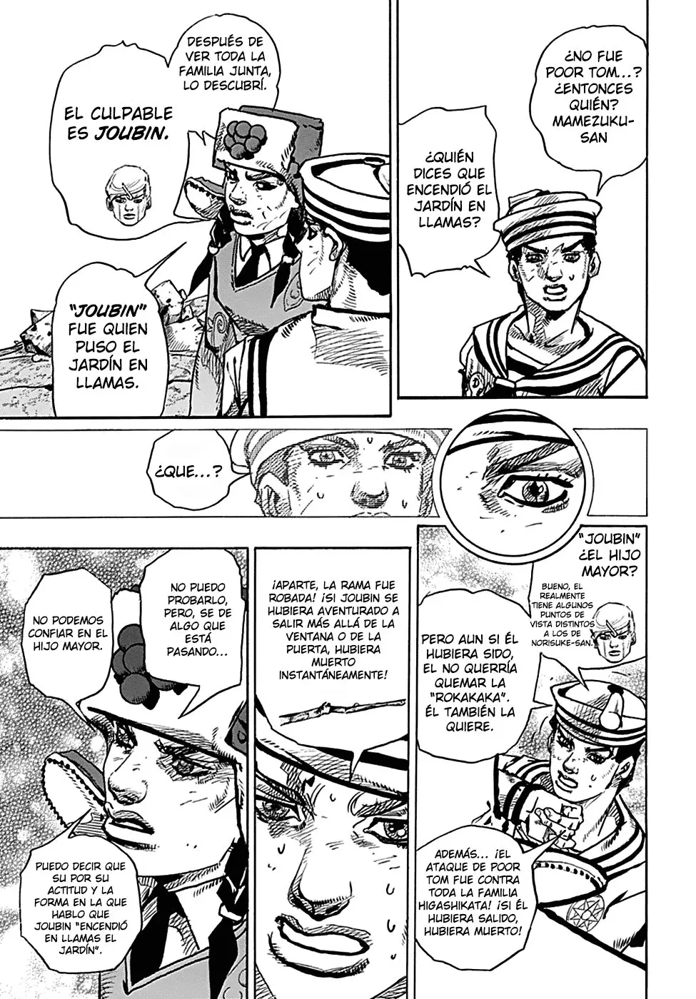 JoJo's Bizarre Adventure - Parte 8: JoJolion capítulo 77, página 15
