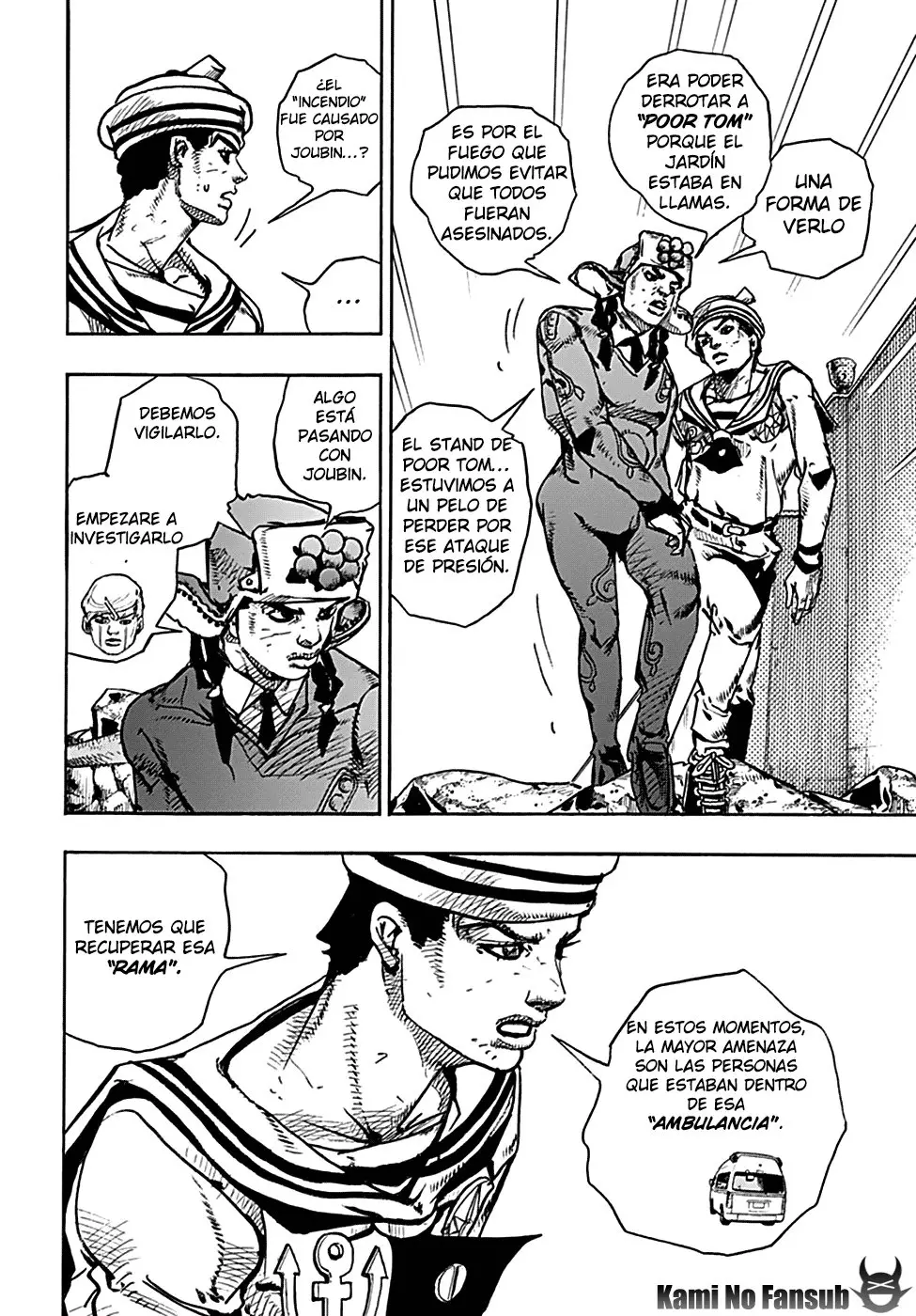 JoJo's Bizarre Adventure - Parte 8: JoJolion capítulo 77, página 16