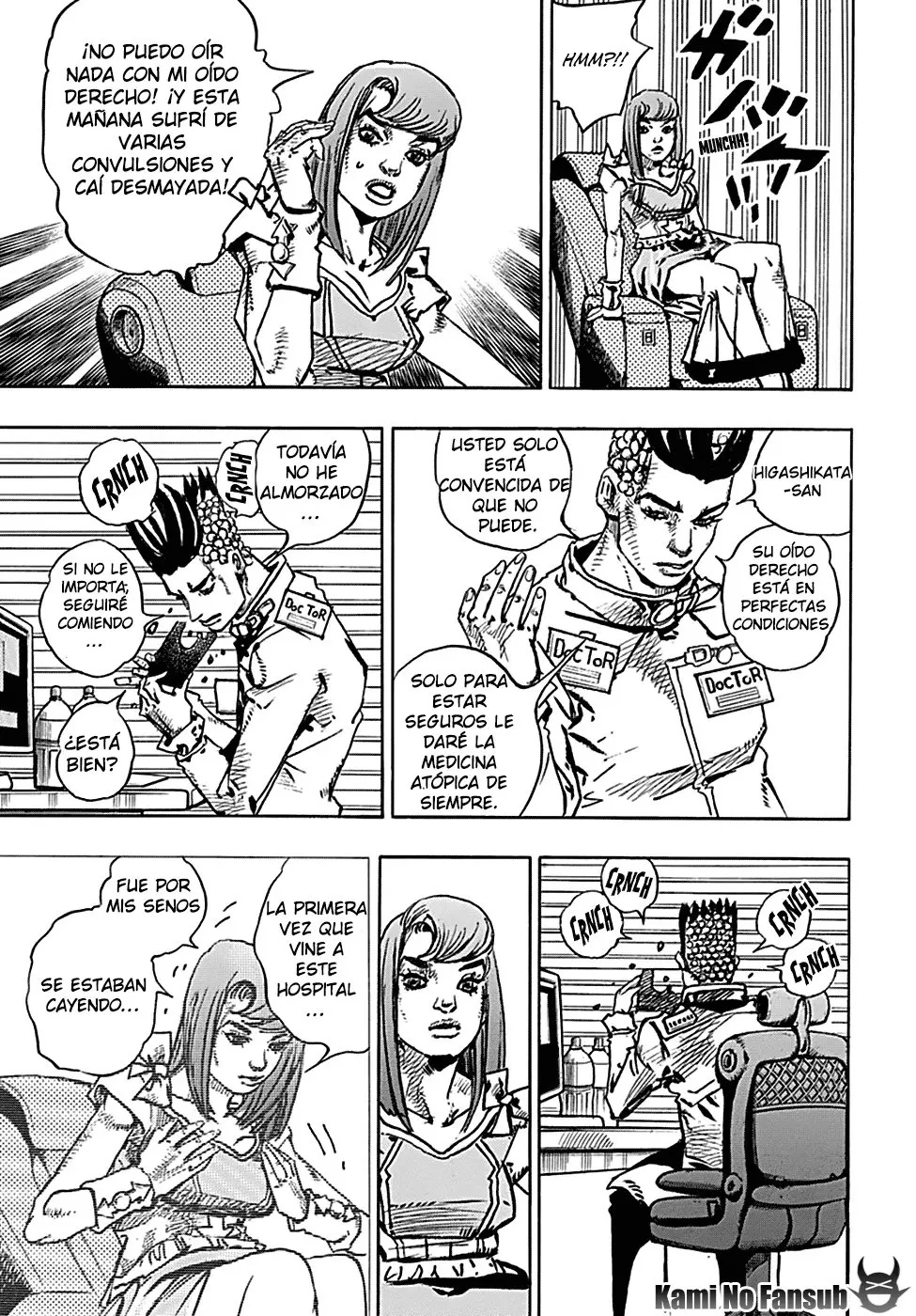 JoJo's Bizarre Adventure - Parte 8: JoJolion capítulo 77, página 27