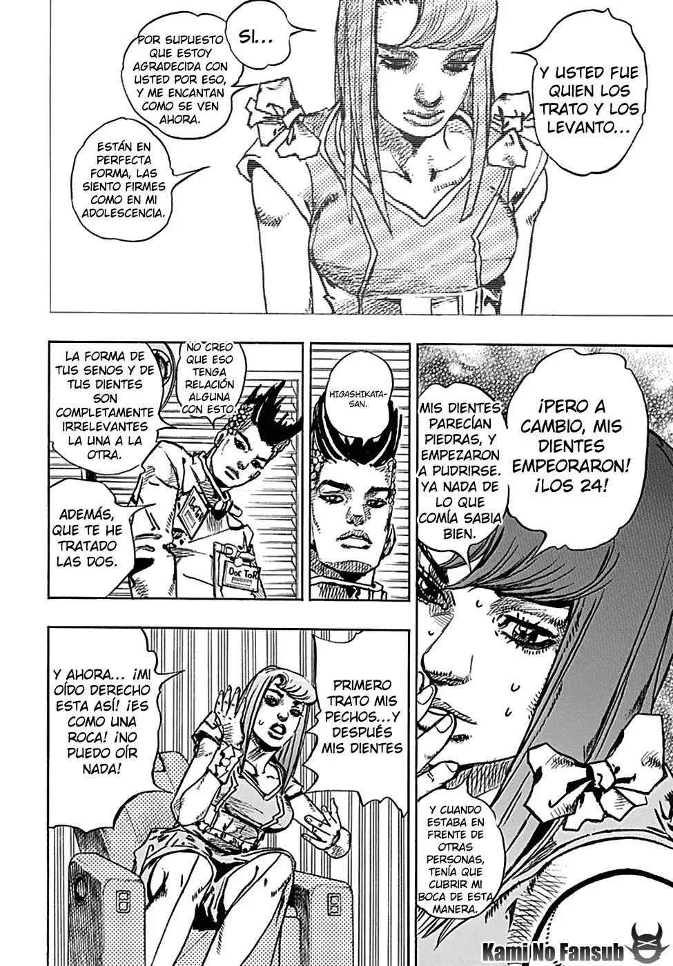 JoJo's Bizarre Adventure - Parte 8: JoJolion capítulo 77, página 28
