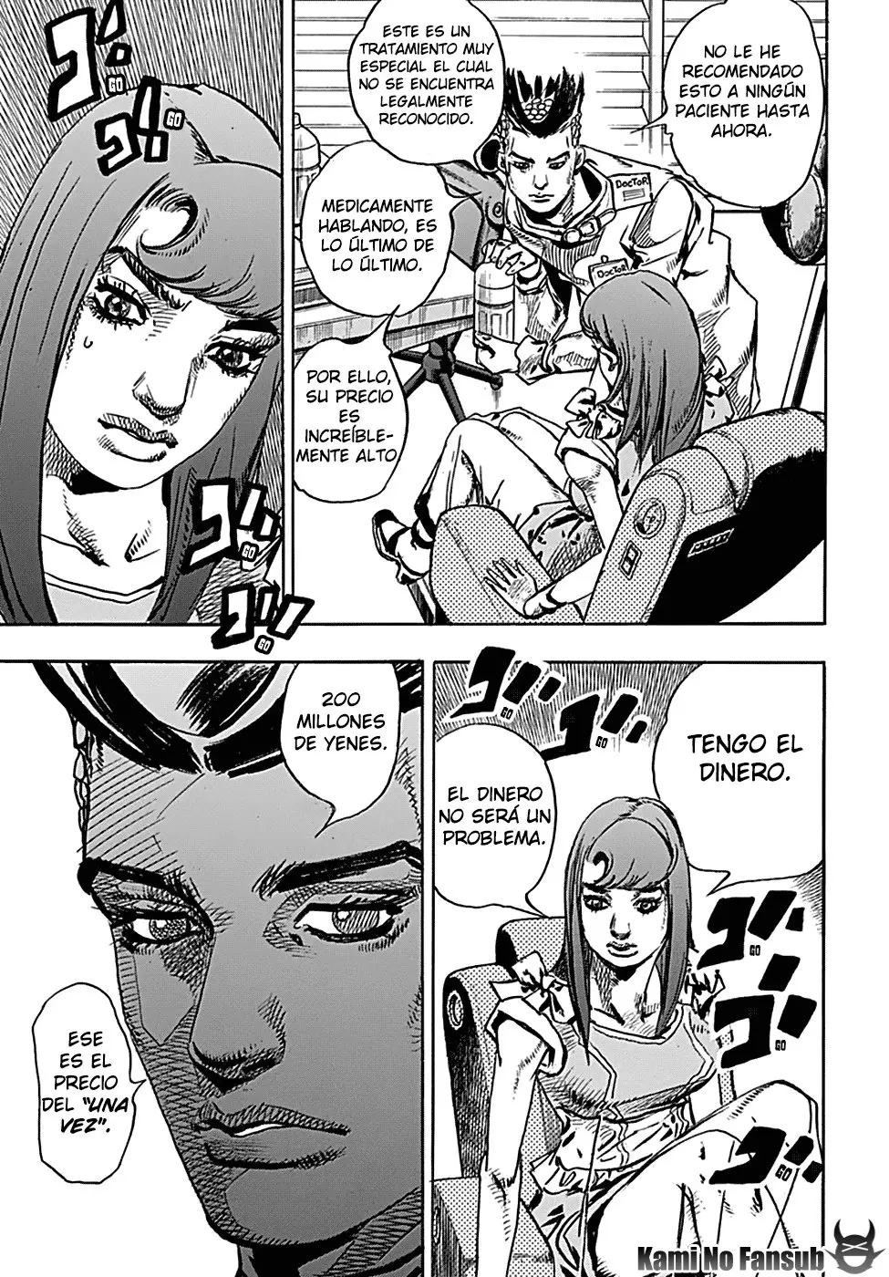 JoJo's Bizarre Adventure - Parte 8: JoJolion capítulo 77, página 33