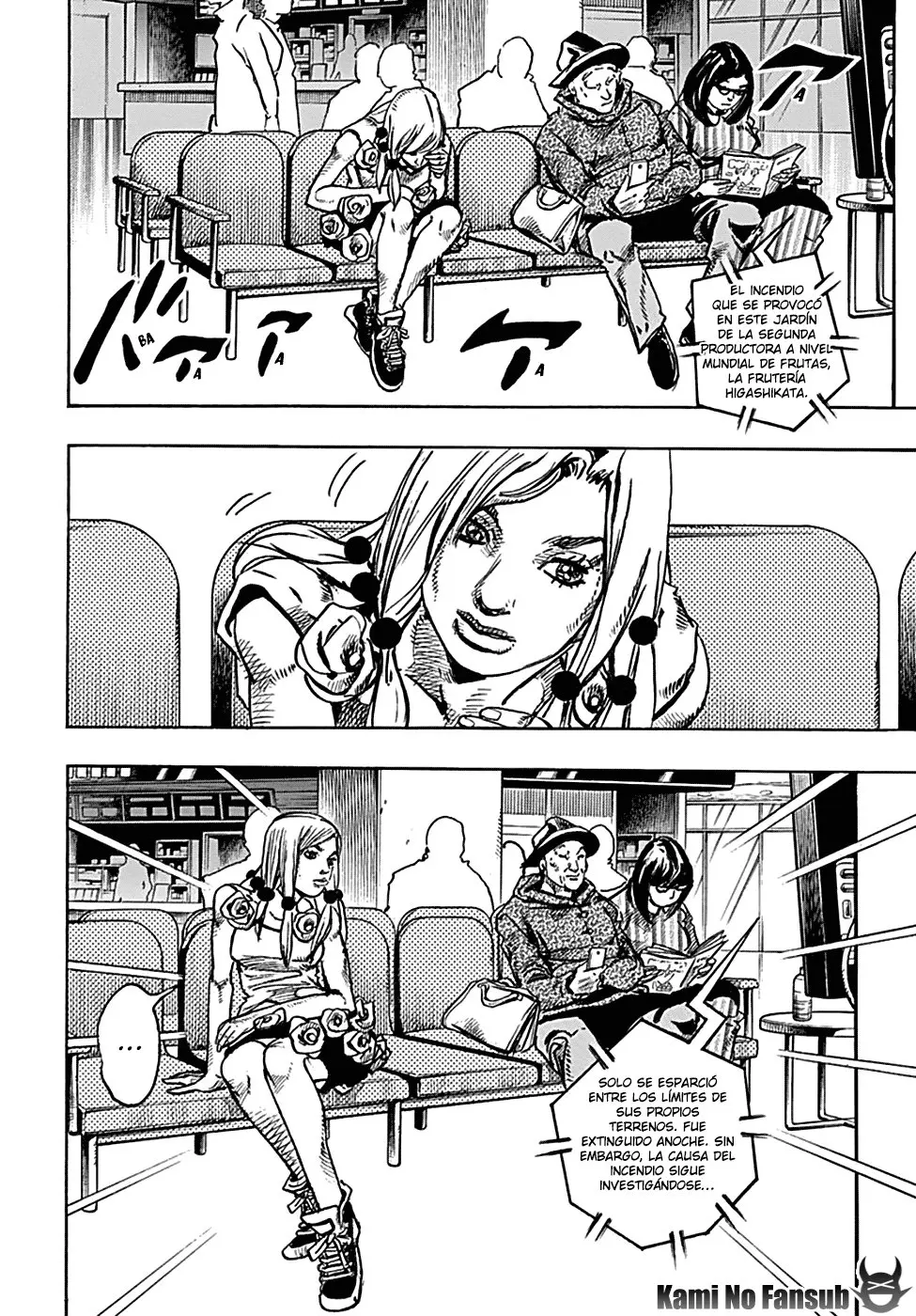 JoJo's Bizarre Adventure - Parte 8: JoJolion capítulo 77, página 35