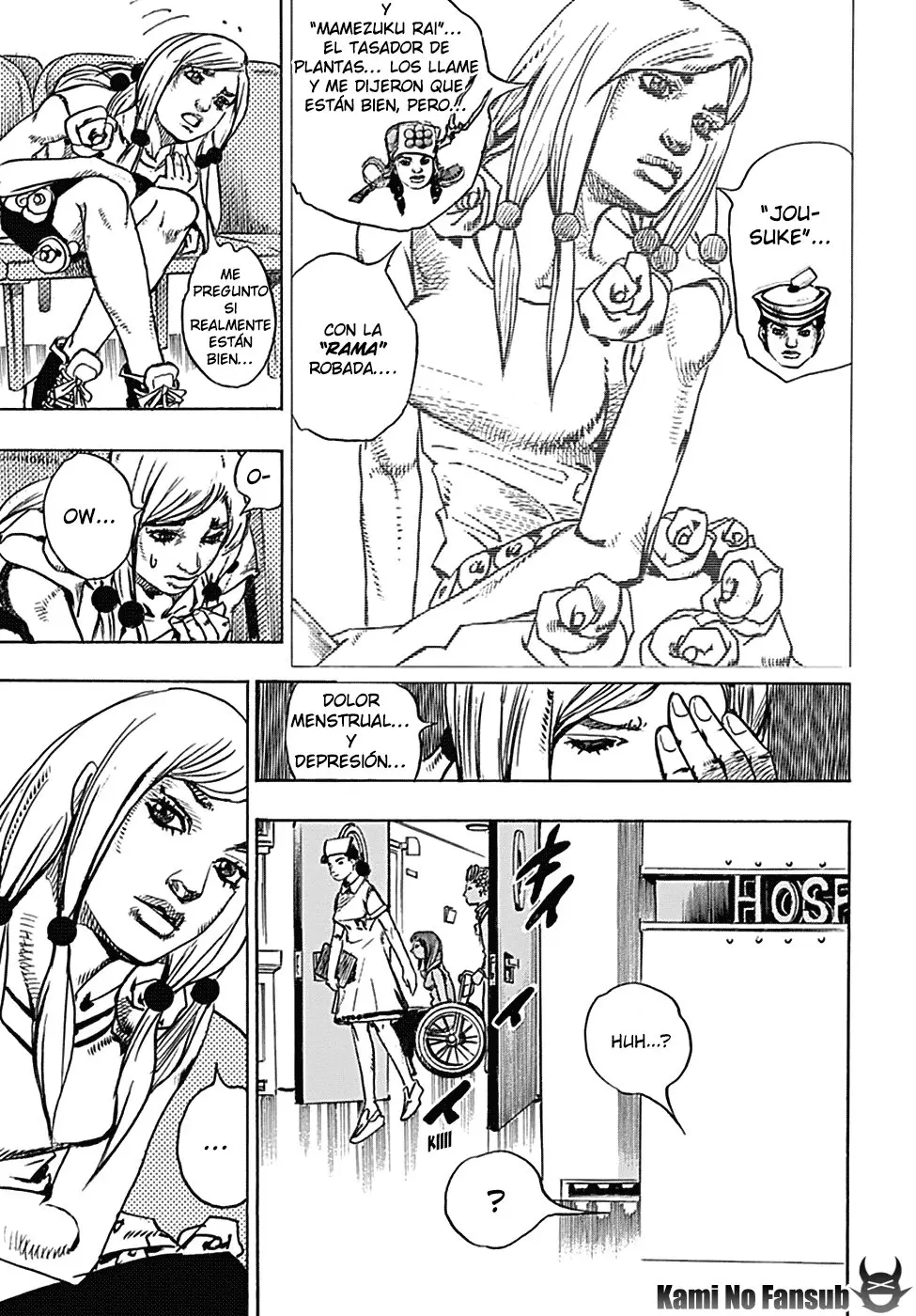 JoJo's Bizarre Adventure - Parte 8: JoJolion capítulo 77, página 36