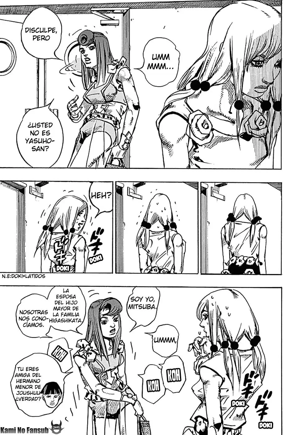 JoJo's Bizarre Adventure - Parte 8: JoJolion capítulo 78, página 19