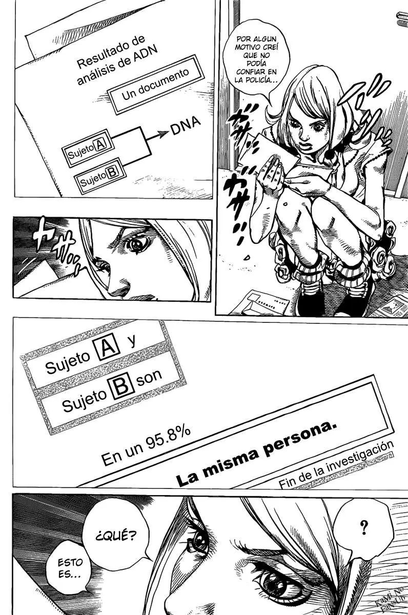 JoJo's Bizarre Adventure - Parte 8: JoJolion capítulo 8, página 34