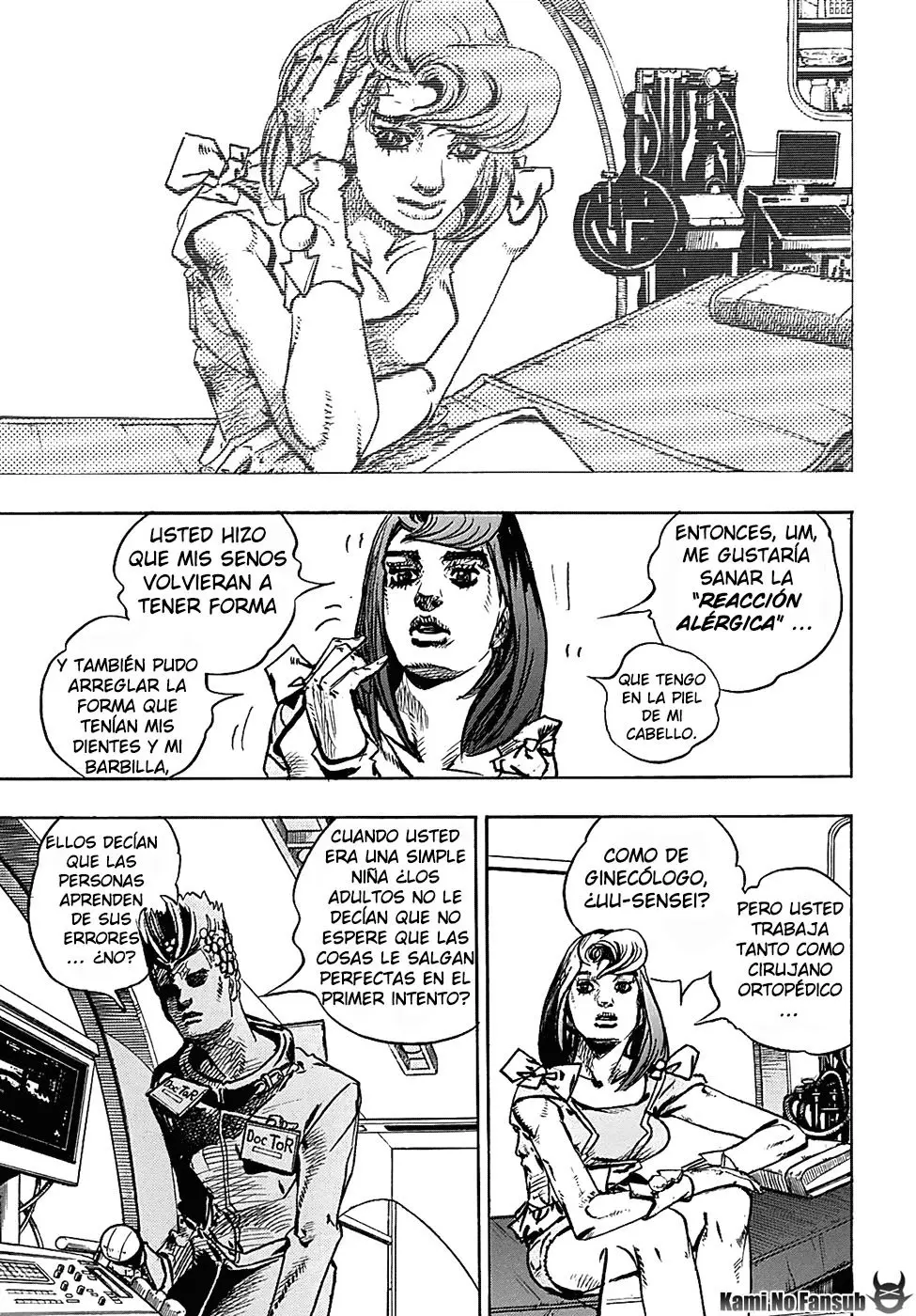JoJo's Bizarre Adventure - Parte 8: JoJolion capítulo 80, página 6