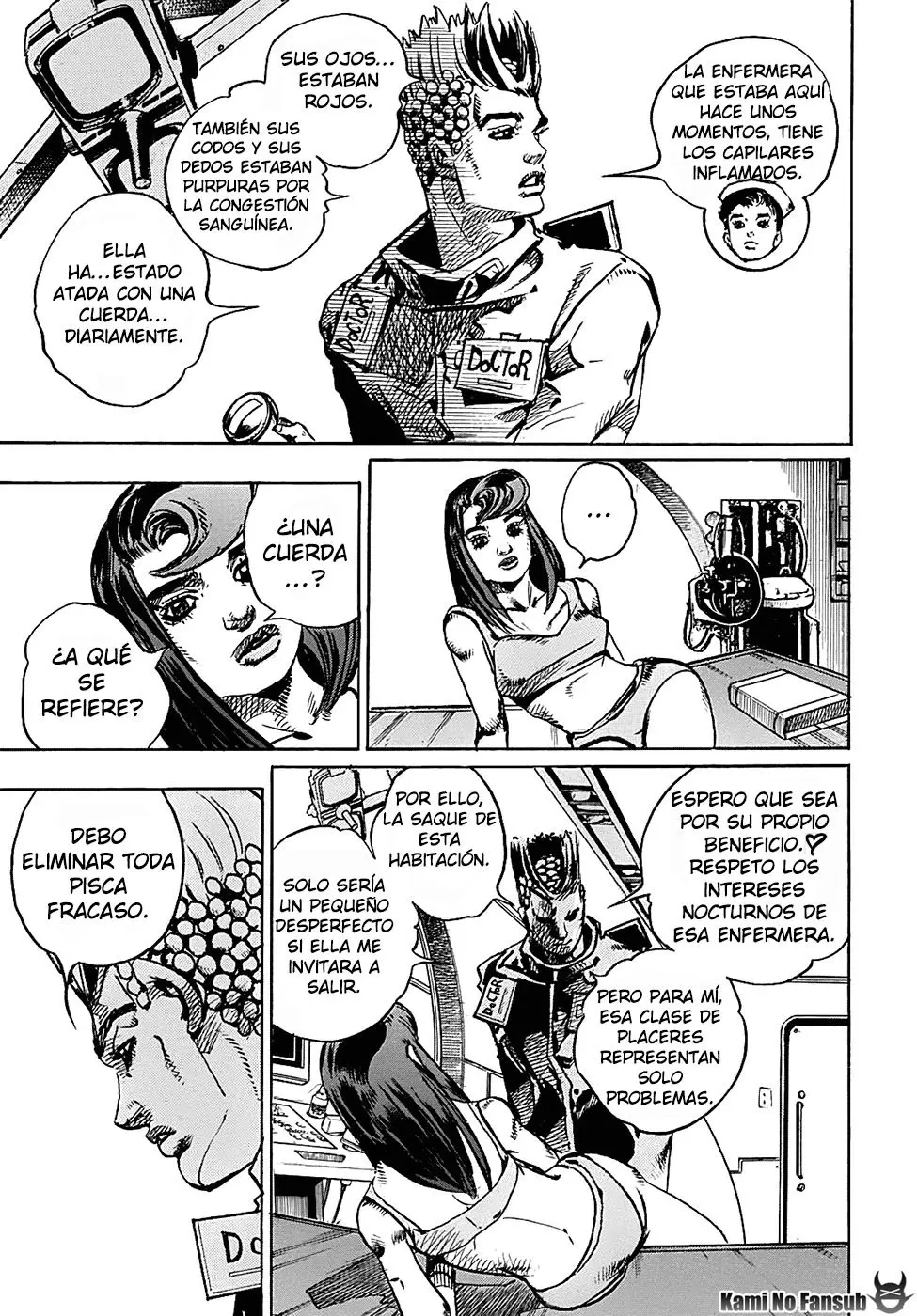 JoJo's Bizarre Adventure - Parte 8: JoJolion capítulo 80, página 8