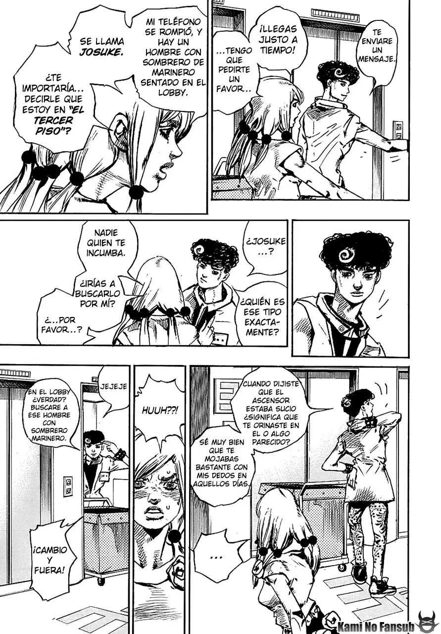 JoJo's Bizarre Adventure - Parte 8: JoJolion capítulo 81, página 26