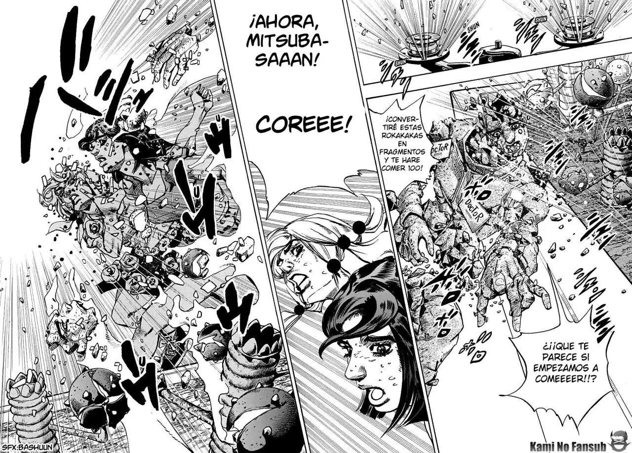 JoJo's Bizarre Adventure - Parte 8: JoJolion capítulo 82, página 27