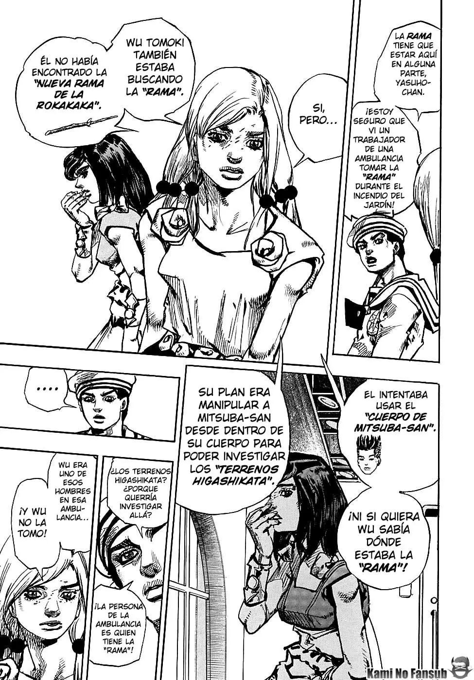 JoJo's Bizarre Adventure - Parte 8: JoJolion capítulo 82, página 34