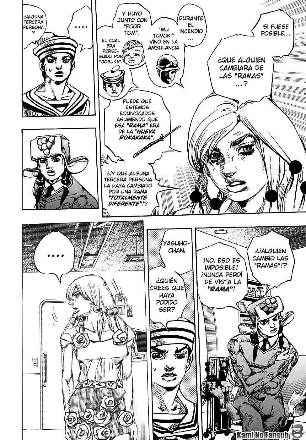 JoJo's Bizarre Adventure - Parte 8: JoJolion capítulo 82, página 35