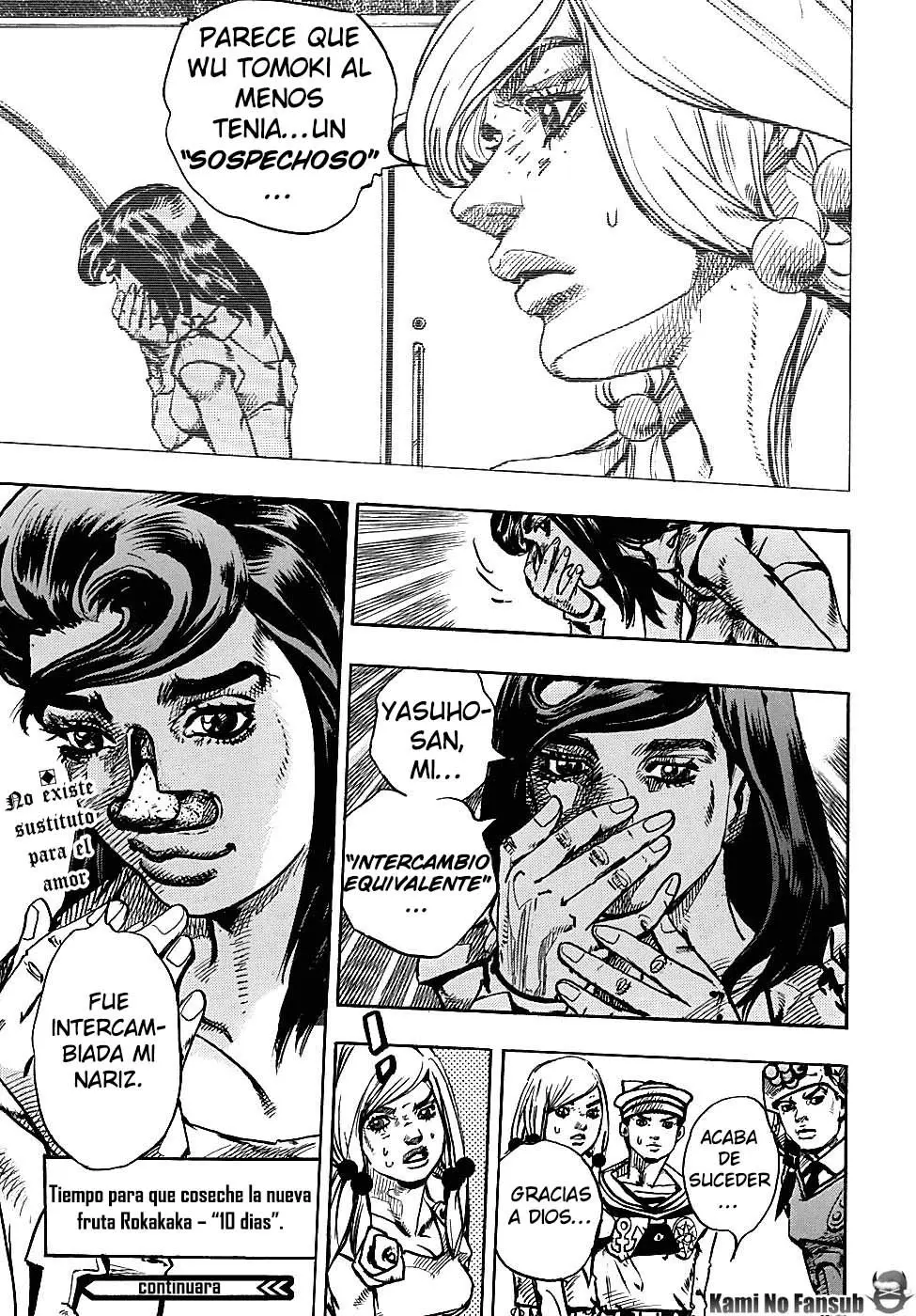 JoJo's Bizarre Adventure - Parte 8: JoJolion capítulo 82, página 36