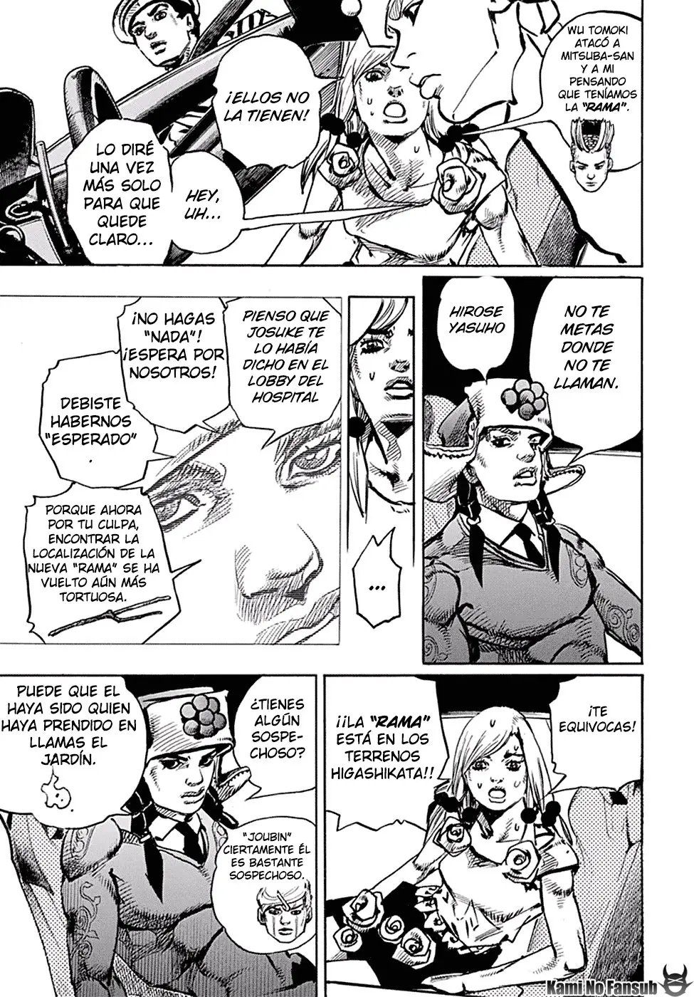JoJo's Bizarre Adventure - Parte 8: JoJolion capítulo 83, página 8