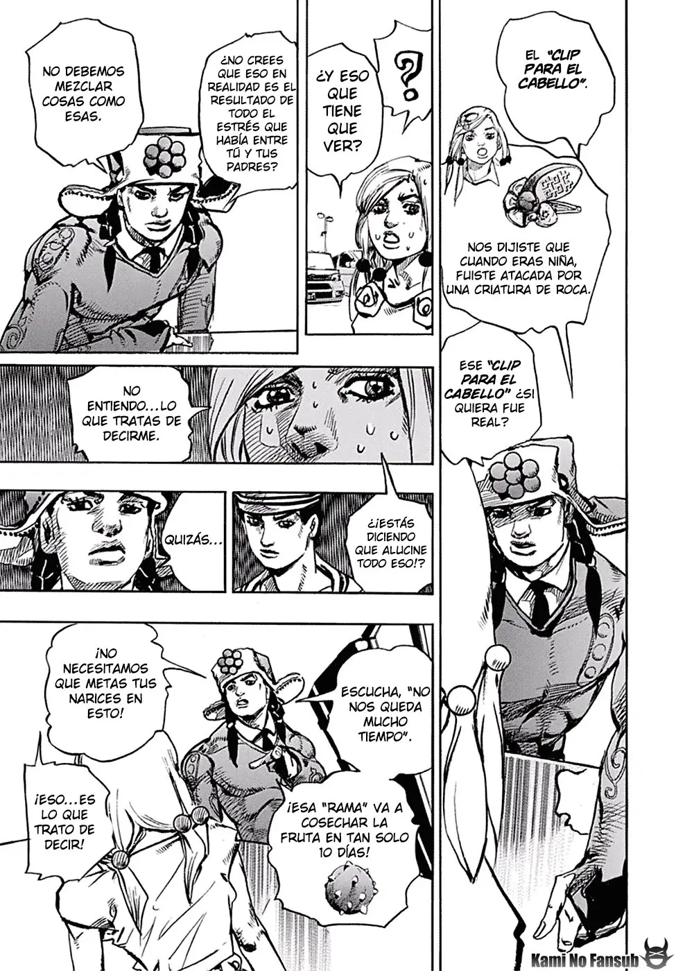 JoJo's Bizarre Adventure - Parte 8: JoJolion capítulo 83, página 10