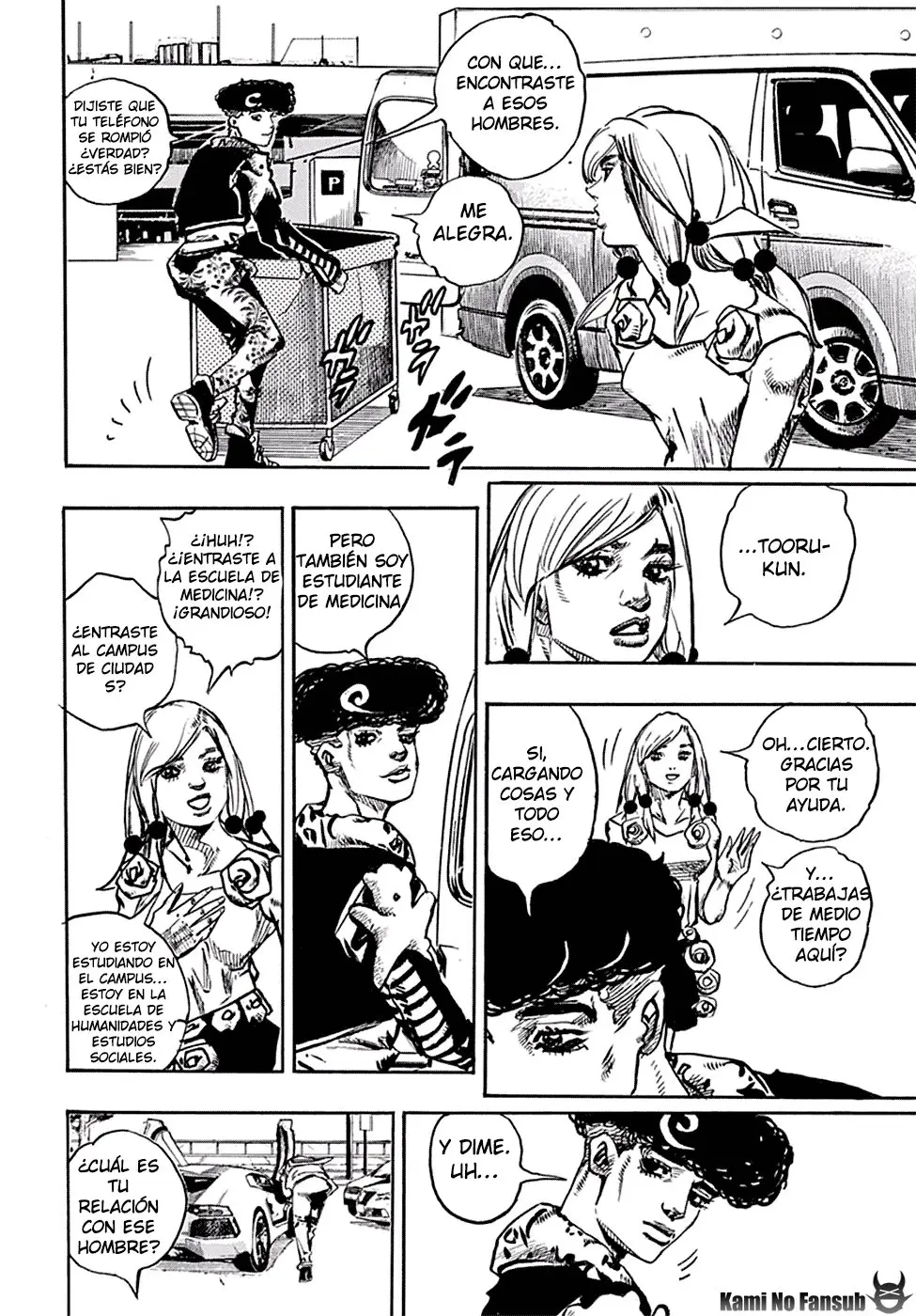JoJo's Bizarre Adventure - Parte 8: JoJolion capítulo 83, página 13