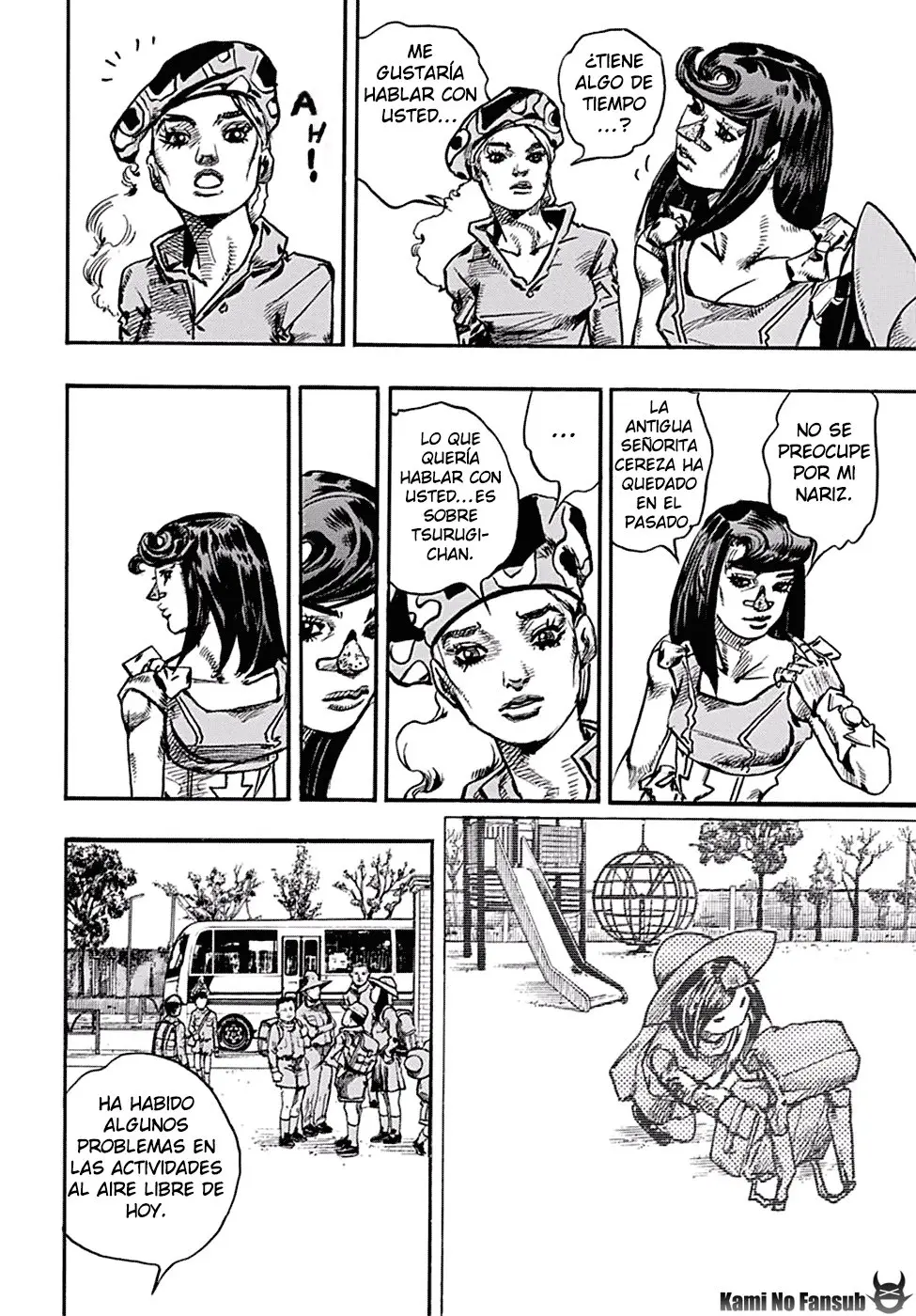 JoJo's Bizarre Adventure - Parte 8: JoJolion capítulo 83, página 32