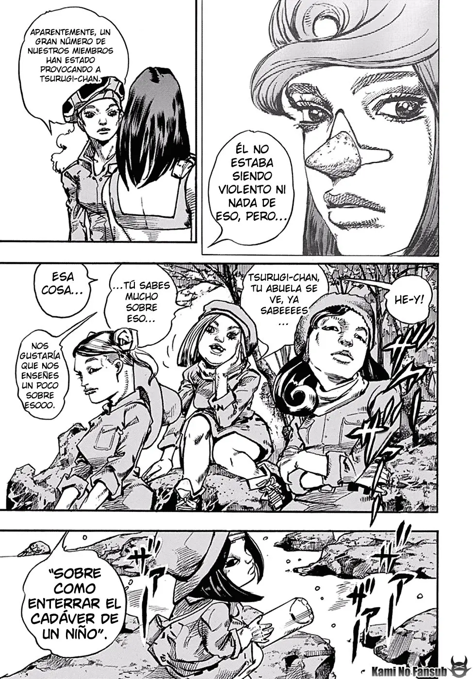 JoJo's Bizarre Adventure - Parte 8: JoJolion capítulo 83, página 33