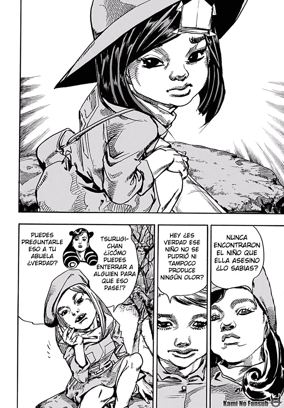 JoJo's Bizarre Adventure - Parte 8: JoJolion capítulo 83, página 34