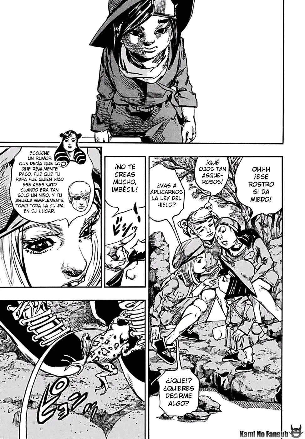 JoJo's Bizarre Adventure - Parte 8: JoJolion capítulo 83, página 35