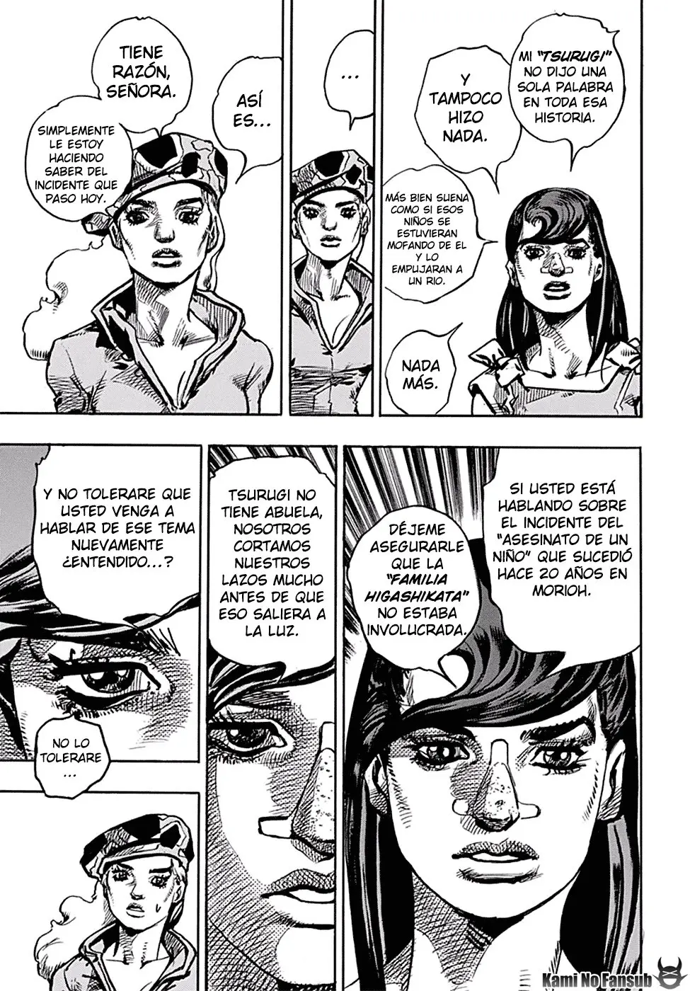 JoJo's Bizarre Adventure - Parte 8: JoJolion capítulo 83, página 37