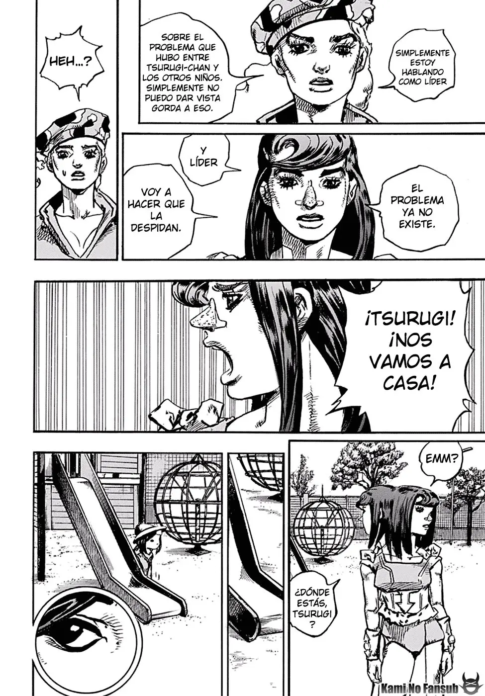 JoJo's Bizarre Adventure - Parte 8: JoJolion capítulo 83, página 38