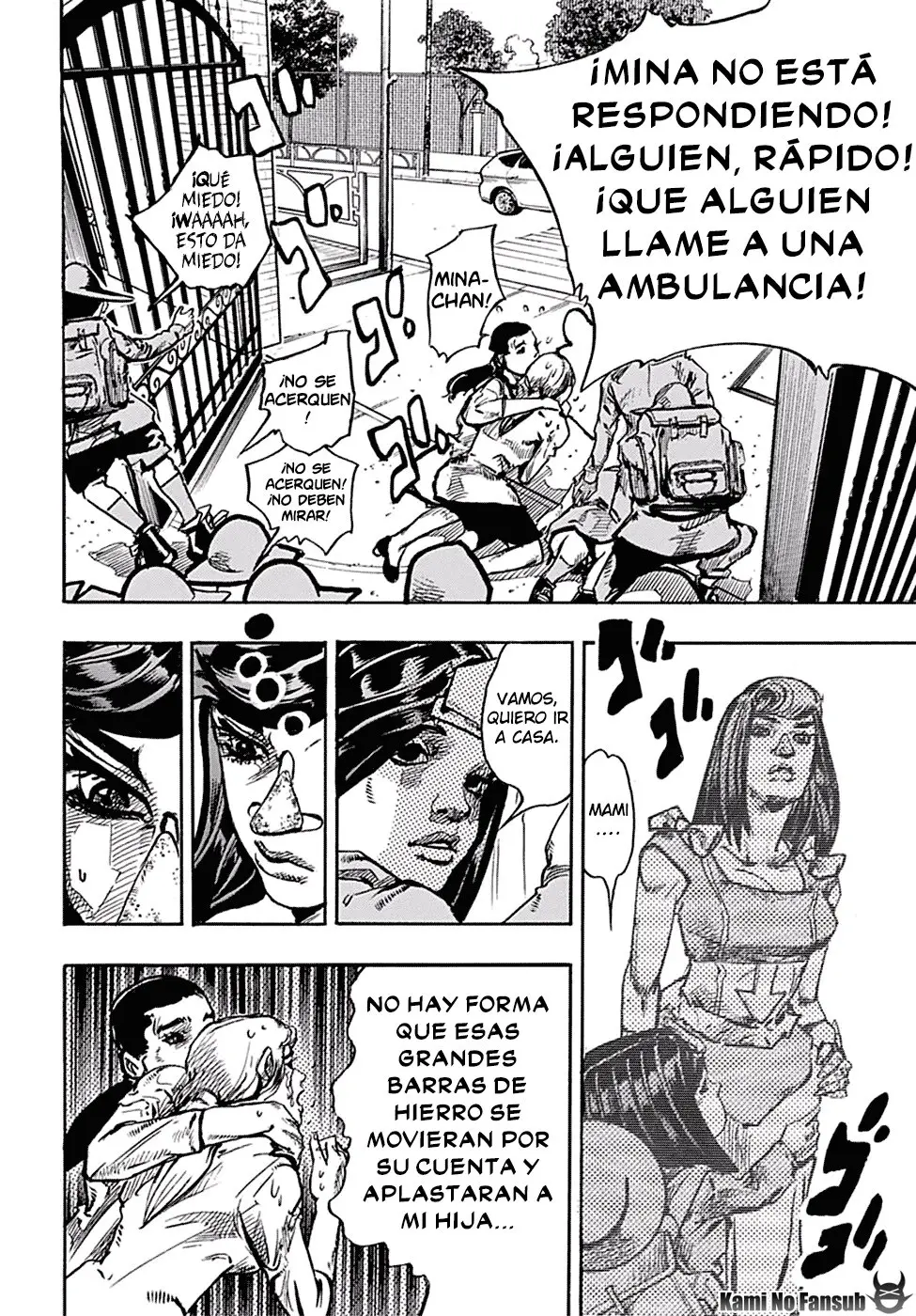 JoJo's Bizarre Adventure - Parte 8: JoJolion capítulo 83, página 42