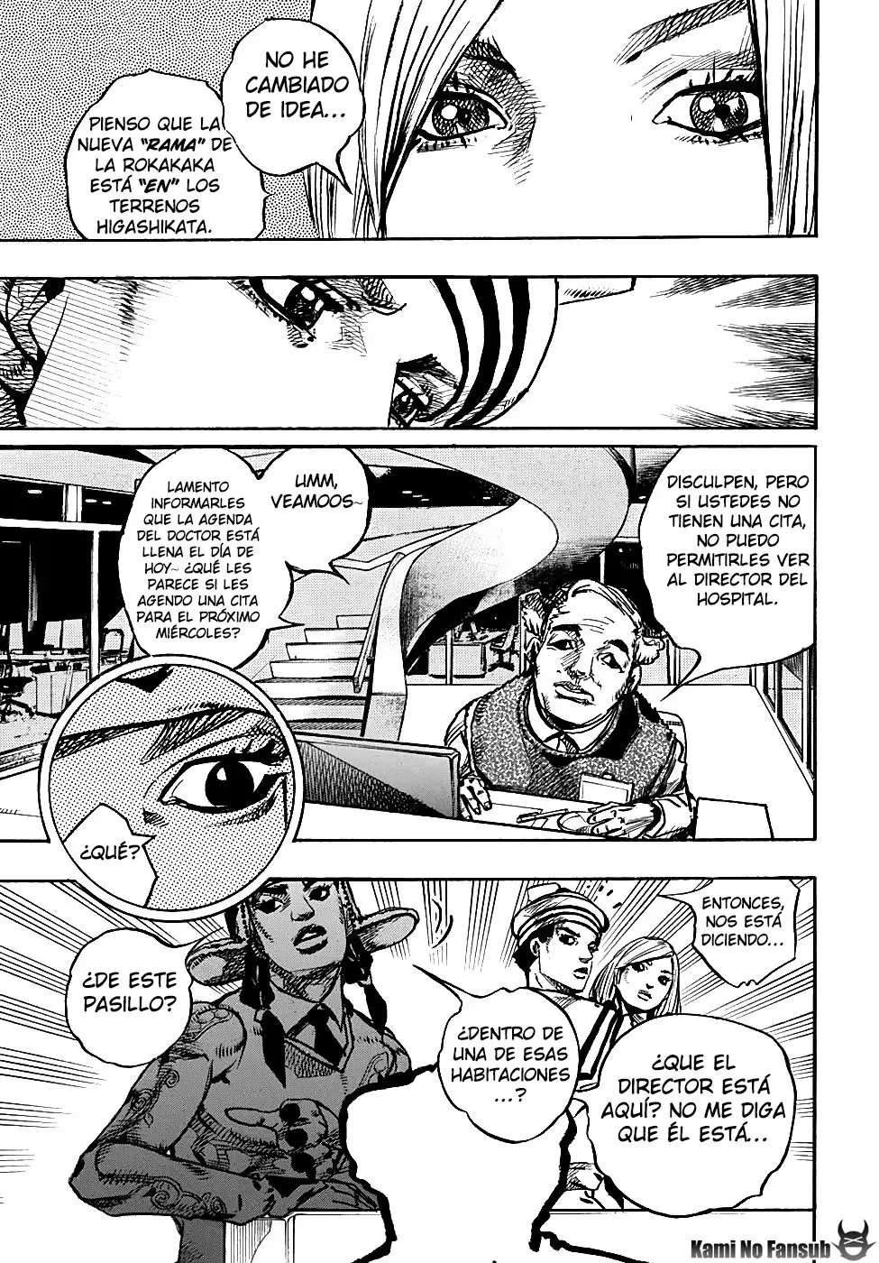 JoJo's Bizarre Adventure - Parte 8: JoJolion capítulo 84, página 6