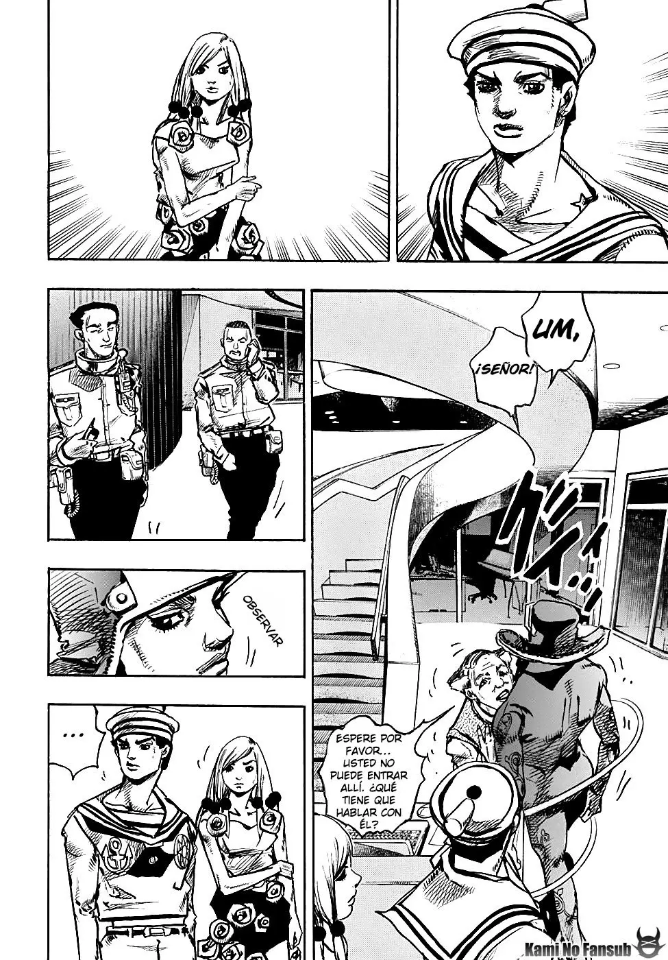 JoJo's Bizarre Adventure - Parte 8: JoJolion capítulo 84, página 7