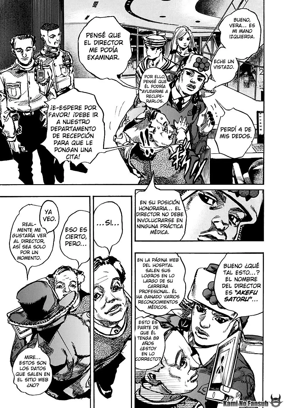JoJo's Bizarre Adventure - Parte 8: JoJolion capítulo 84, página 8