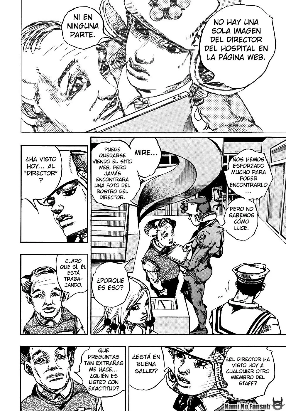 JoJo's Bizarre Adventure - Parte 8: JoJolion capítulo 84, página 9