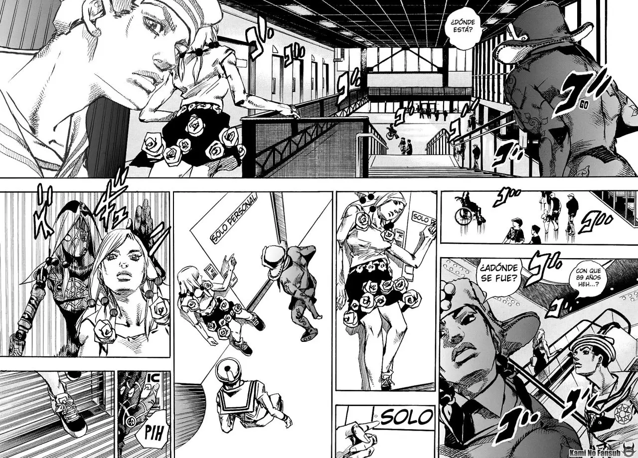 JoJo's Bizarre Adventure - Parte 8: JoJolion capítulo 84, página 15