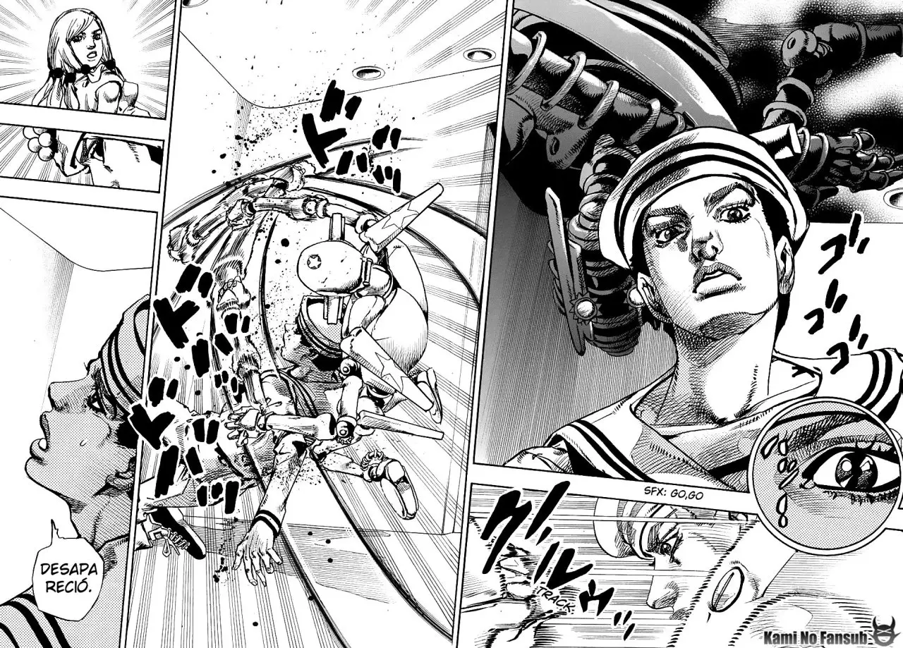 JoJo's Bizarre Adventure - Parte 8: JoJolion capítulo 84, página 18
