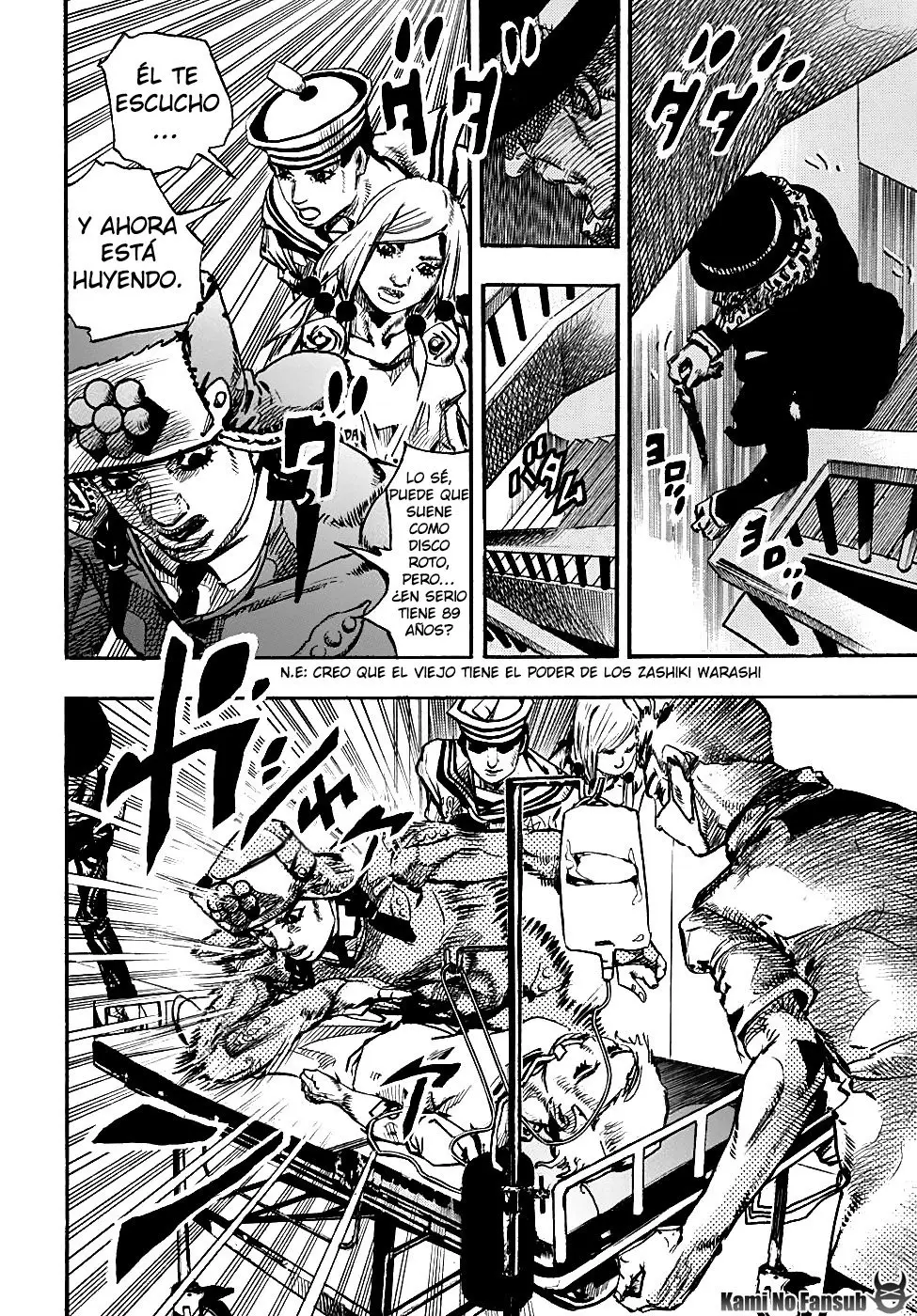 JoJo's Bizarre Adventure - Parte 8: JoJolion capítulo 84, página 21