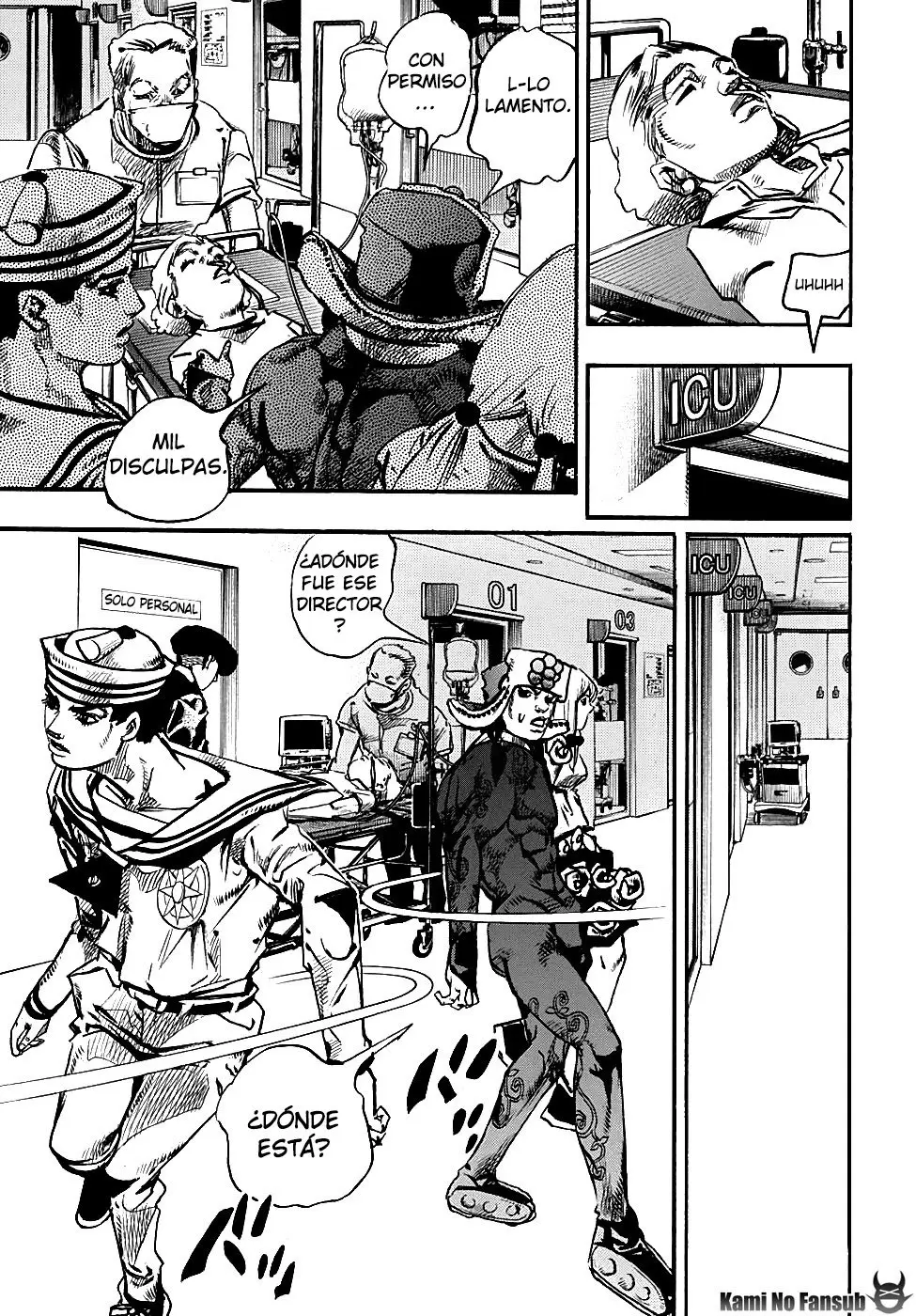 JoJo's Bizarre Adventure - Parte 8: JoJolion capítulo 84, página 22