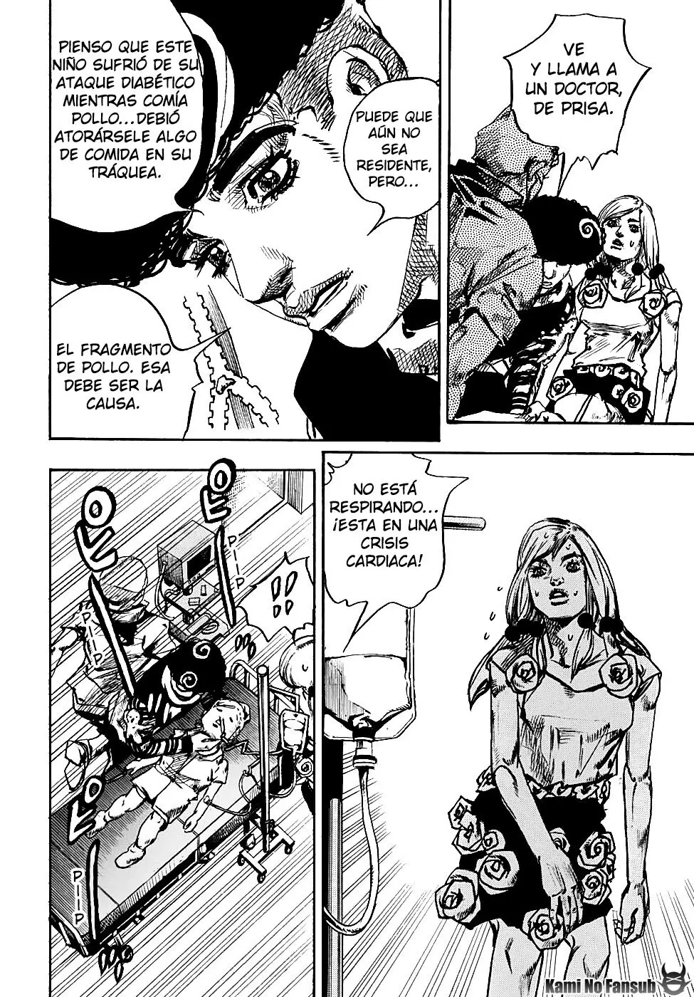 JoJo's Bizarre Adventure - Parte 8: JoJolion capítulo 84, página 25