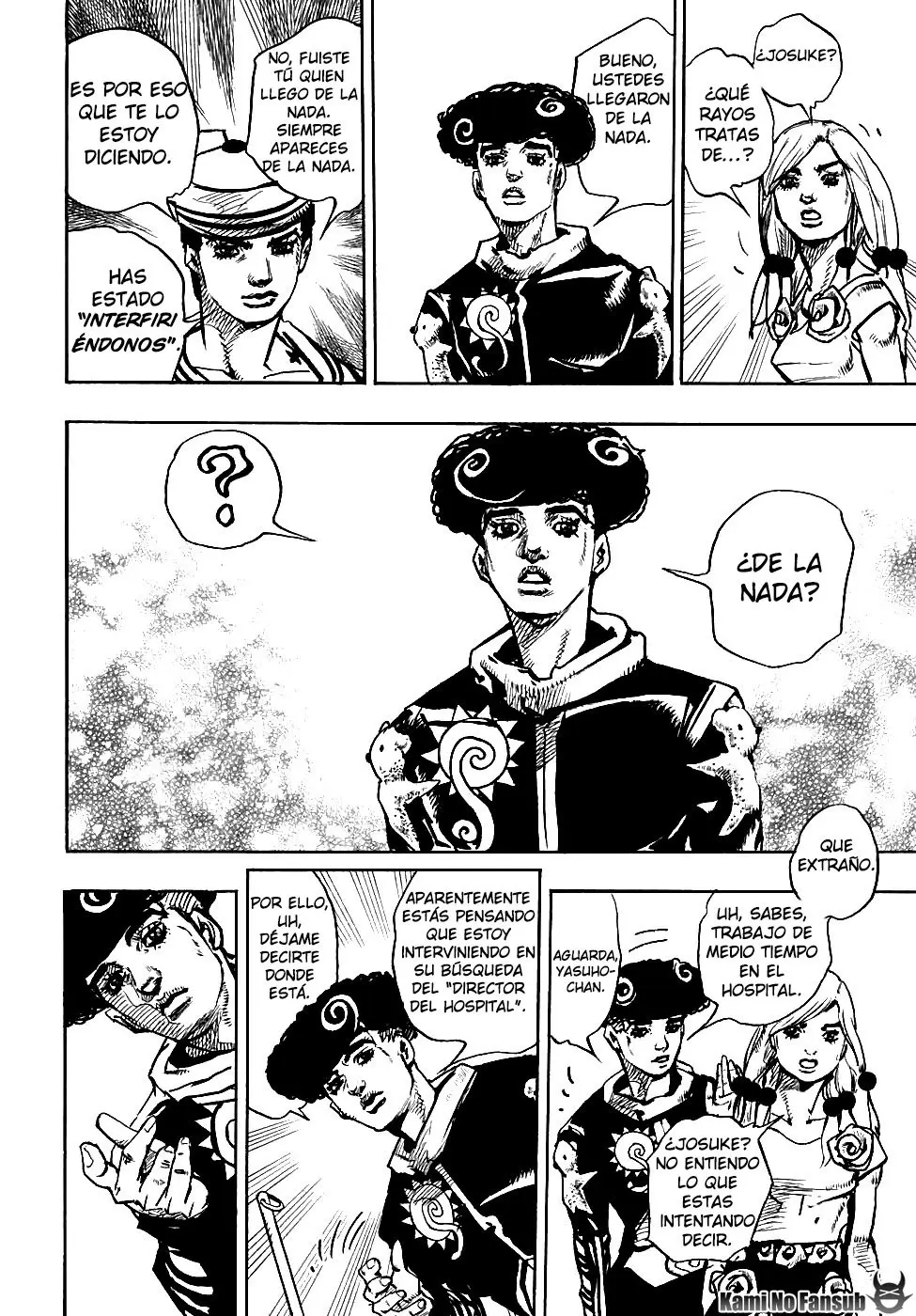 JoJo's Bizarre Adventure - Parte 8: JoJolion capítulo 84, página 31