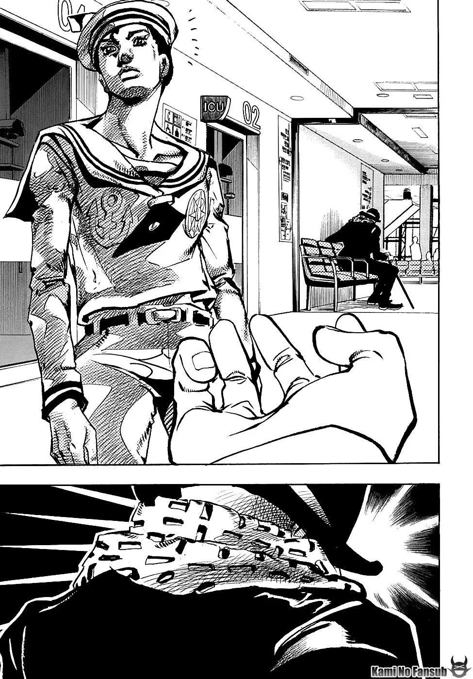 JoJo's Bizarre Adventure - Parte 8: JoJolion capítulo 84, página 32