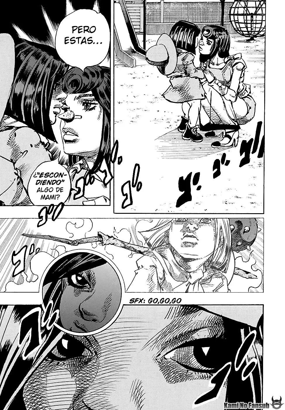 JoJo's Bizarre Adventure - Parte 8: JoJolion capítulo 84, página 35