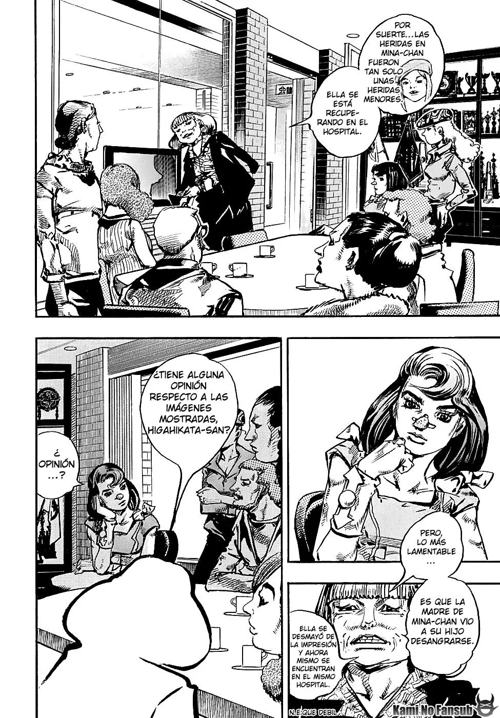 JoJo's Bizarre Adventure - Parte 8: JoJolion capítulo 84, página 38