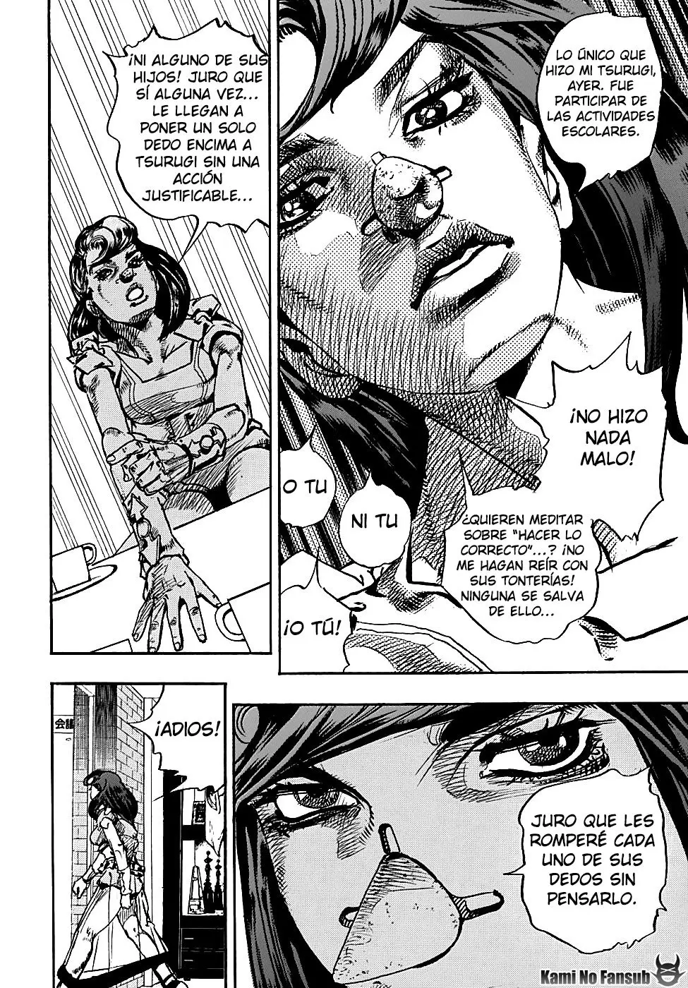JoJo's Bizarre Adventure - Parte 8: JoJolion capítulo 84, página 42